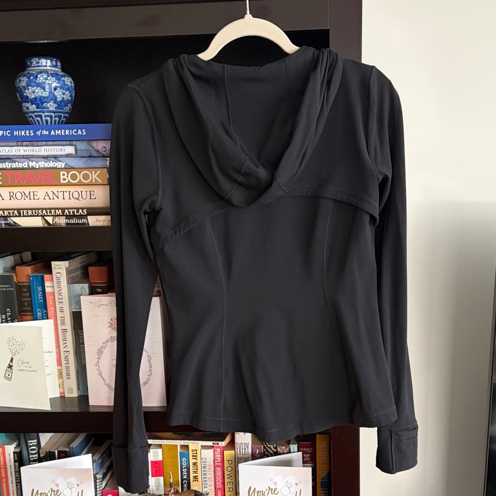 Black Lululemon Define Hooded Jacket - Picture 4 of 5
